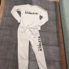ATHLETA　ライトグレースウェット上下　М