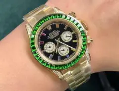 ROLEX クロノグラフ 時計 ゴールド