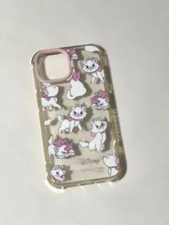 iPhone15 ケース クリア マリーちゃん skinnydip