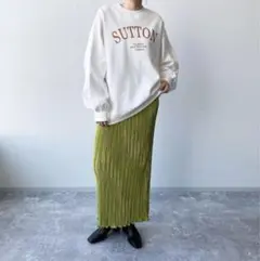 完売品　人気　LOWRYS FARM ローリーズ　プリーツメロータイトスカート