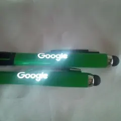 グーグルGoogle　ライトペン　スライディングクリックボールペン　2本セット