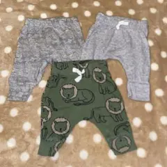 【美品】3点セット ベビー パンツ nb