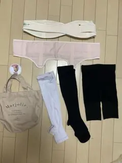 トコちゃんベルトⅡ + 妊娠帯セット Lサイズ　着圧ソックス+スパッツ