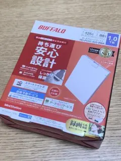 【即購入可】ポータブルハードディスク1TB PCG1.0U3-BWA