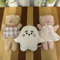 シナぷしゅ ぷしゅぷしゅ ひーたん みーたん パペット 3点セット
