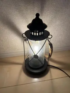 クラシック黒ランタン 高さ約30cm