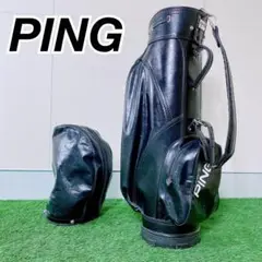 PING ゴルフバッグ ビンテージ PING ピンゴルフ オーセンティックワン キャディバッグ CB-P2401