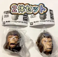 猿の惑星 アクションヘッドコレクション 2体セット