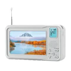 ポータブルテレビ ワンセグテレビ FM/AMラジオ機能付き