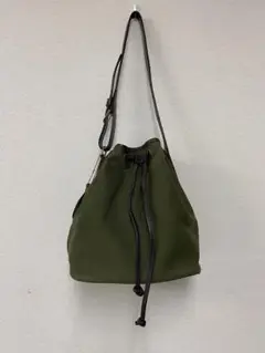 ブレディー カルダー 巾着 黒 キャンパス レザー バケツ ワンショルダー BRADY ブレディー カルダー 巾着 バケツ ワンショルダー キャンバス