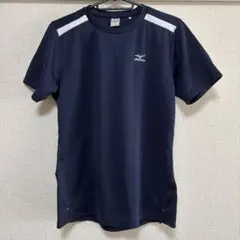 Mizuno ネイビー ショートスリーブ Tシャツ