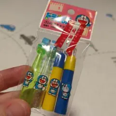 ドラえもん 鉛筆キャップ ４個入り　昭和レトロ文具
