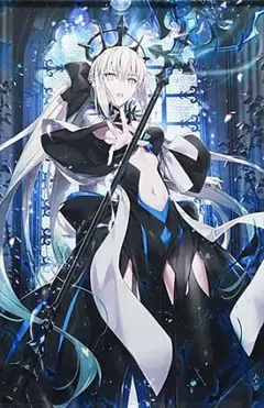 我美蘭 でぶねこ fate モルガン B2 Wスエードタペストリー