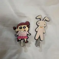 クレヨンしんちゃん ねねちゃん ヘアクリップ 前髪クリップ