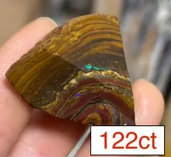 ボルダーオパール原石 122ct ナッツ
