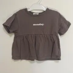 ペアマノン　半袖　90センチ　MONDAY