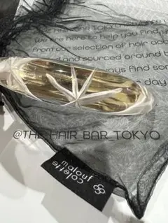 コレットマルーフ ホリデー バレッタ クリア