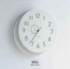 【インターフォルム】 掛け時計 ミト Mito おしゃれ スイープ 静か 無音