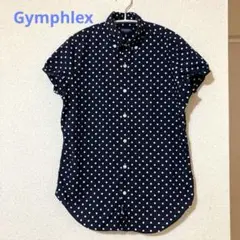 ジムフレックス★Gymphlex ドット ブラウス12