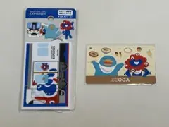 大阪・関西万博　限定　JR西日本 樹脂製パスケース　限定イコカ付き　新品