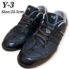大人気! Y-3/ヨウジヤマモト スニーカー 24.5cm ブラック/黒