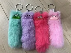 ソーセージリップモンスター キーホルダー　4個セット