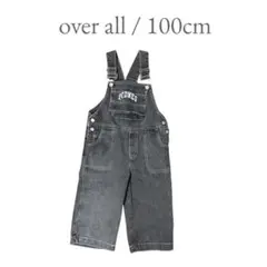 即日発送！新品♡デニムオーバーオール 100cm