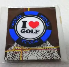 I ❤️ GOLF ゴルフマーカー