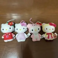 マクドナルドハローキティ ぬいぐるみ 4体セット