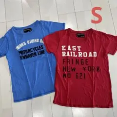 メンズ　tシャツS ２枚セット