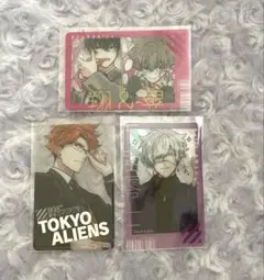 東京エイリアンズ トレーディングクリアカード ブロマイド セット