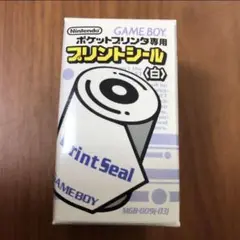Nintendo ゲームボーイ プリントシール 白　ポケットプリンタ専用
