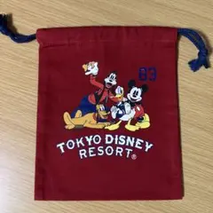 ディズニーリゾート　巾着　83 レトロ　レア