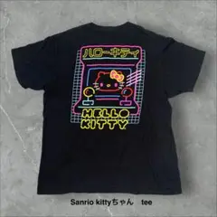 Sanrio kittyちゃんUSA企画オフィシャルTシャツネオン