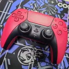 ps5コントローラー　コズミックレッド中古
