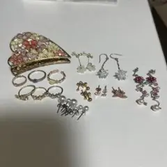 ピアスとリングのセット