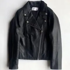 FRAYI.D フレイアイディー 羊革 ラムレザー ライダース ブラック