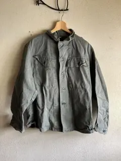 80s swedish military スウェーデン軍　グリーン　シャンブレー