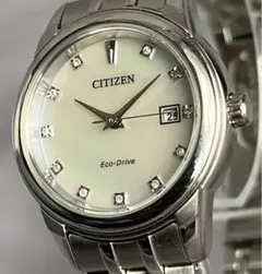 新品 シチズン CITIZEN ダイヤモンド 腕時計 レディース エコドライブ