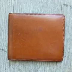 Brookr Brathers二つ折り財布 ブラウン
