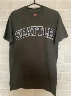 USA古着 Seattle Hanes プリントTシャツ S