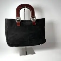 フェンディ FENDI ハンドバッグ スエード FF