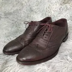 美品　希少　ポールスミス外羽根式ウイングチップ　ライトブラウン　8 美品 希少 ポールスミス外羽根式ウイングチップ ライトブラウン