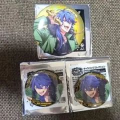 ヒプノシスマイク　有栖川帝統缶バッジセット