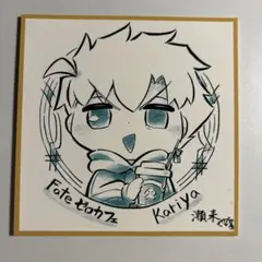 fate zero ゼロカフェマチアソビvol.20 色紙コースター　雁夜