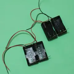 スイッチ付き電池ケース4個セット 電子工作に！ ◆即購入OK