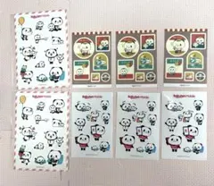 【即購入OK】楽天お買いものパンダシール3種類　8点
