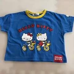 【HELLO KITTY】 自転車 Tシャツ 100cm