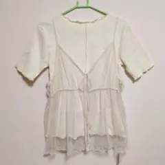 辻希美　チュールキャミソールセット　L