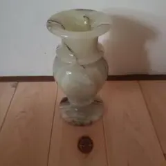 天然石　花瓶　キャンドルスタンド